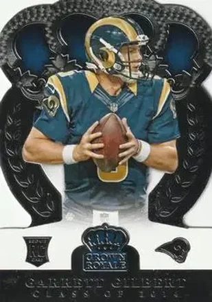 2014 Panini Crown Royale #181 - Garrett Gilbert - St. Louis Rams