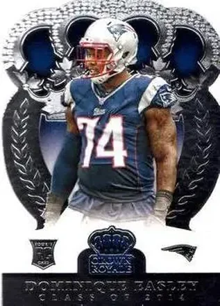 2014 Panini Crown Royale #192 - Dominique Easley - New England Patriots