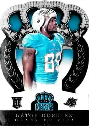 2014 Panini Crown Royale #196 - Gator Hoskins - Miami Dolphins