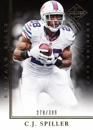 2014 Panini Limited #2 - C.J. Spiller - Buffalo Bills