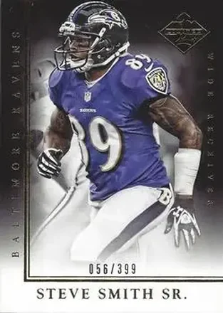 2014 Panini Limited #14 - Steve Smith Sr. - Baltimore Ravens