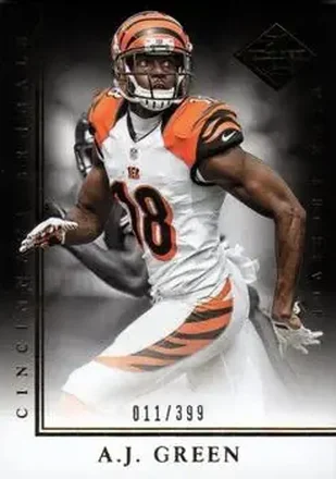 2014 Panini Limited #18 - A.J. Green - Cincinnati Bengals