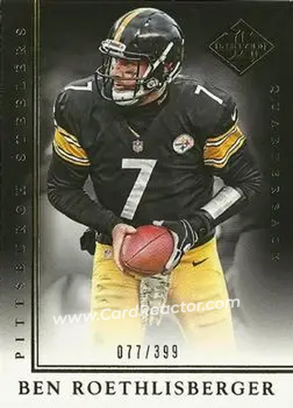 2014 Panini Limited #21 - Ben Roethlisberger - Pittsburgh Steelers - Front