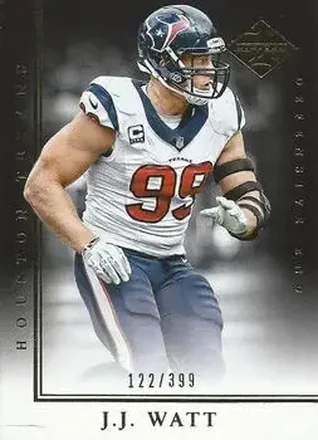 2014 Panini Limited #25 - J.J. Watt - Houston Texans