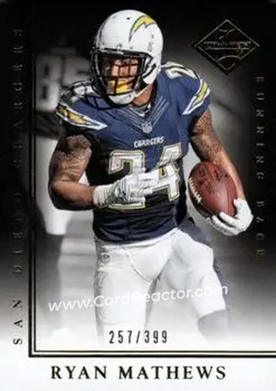 2014 Panini Limited #42 - Ryan Mathews - San Diego Chargers - Front