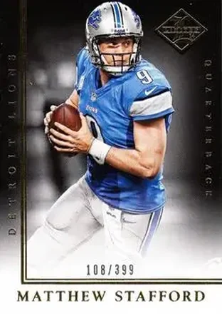 2014 Panini Limited #59 - Matthew Stafford - Detroit Lions