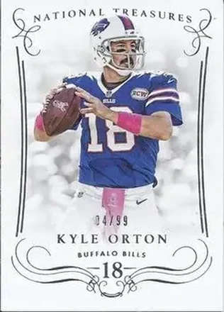 2014 Panini National Treasures #7 - Kyle Orton - Buffalo Bills