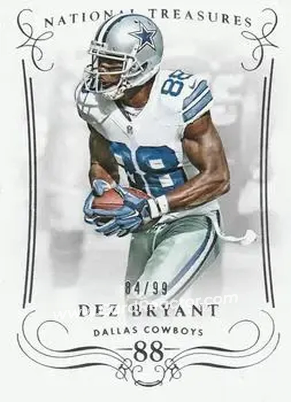 2014 Panini National Treasures #29 - Dez Bryant - Dallas Cowboys - Front