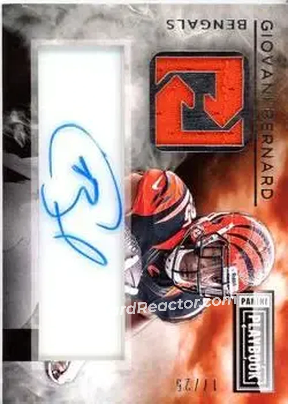2014 Panini Playbook #2 - Giovani Bernard - Cincinnati Bengals - Front