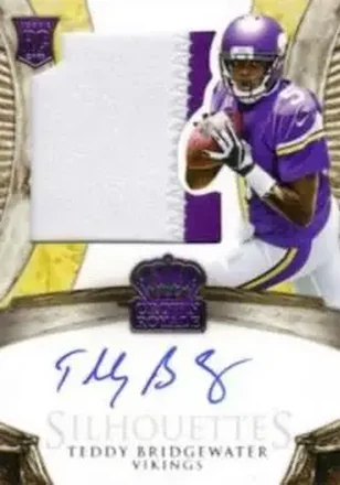 2014 Panini Crown Royale #202 - Teddy Bridgewater - Minnesota Vikings