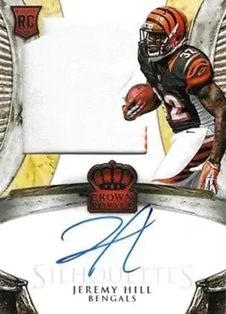 2014 Panini Crown Royale #209 - Jeremy Hill - Cincinnati Bengals