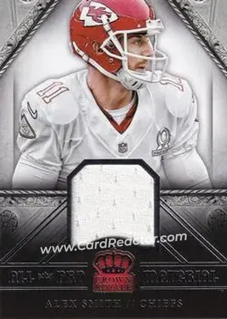 2014 Panini Crown Royale - All-Pro Materials #8 - Alex Smith - Kansas City Chiefs - Front