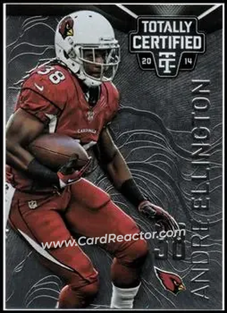 2014 Panini Totally Certified #1 - Andre Ellington - Arizona Cardinals - Front