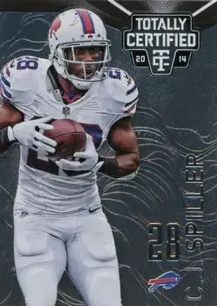 2014 Panini Totally Certified #10 - C.J. Spiller - Buffalo Bills