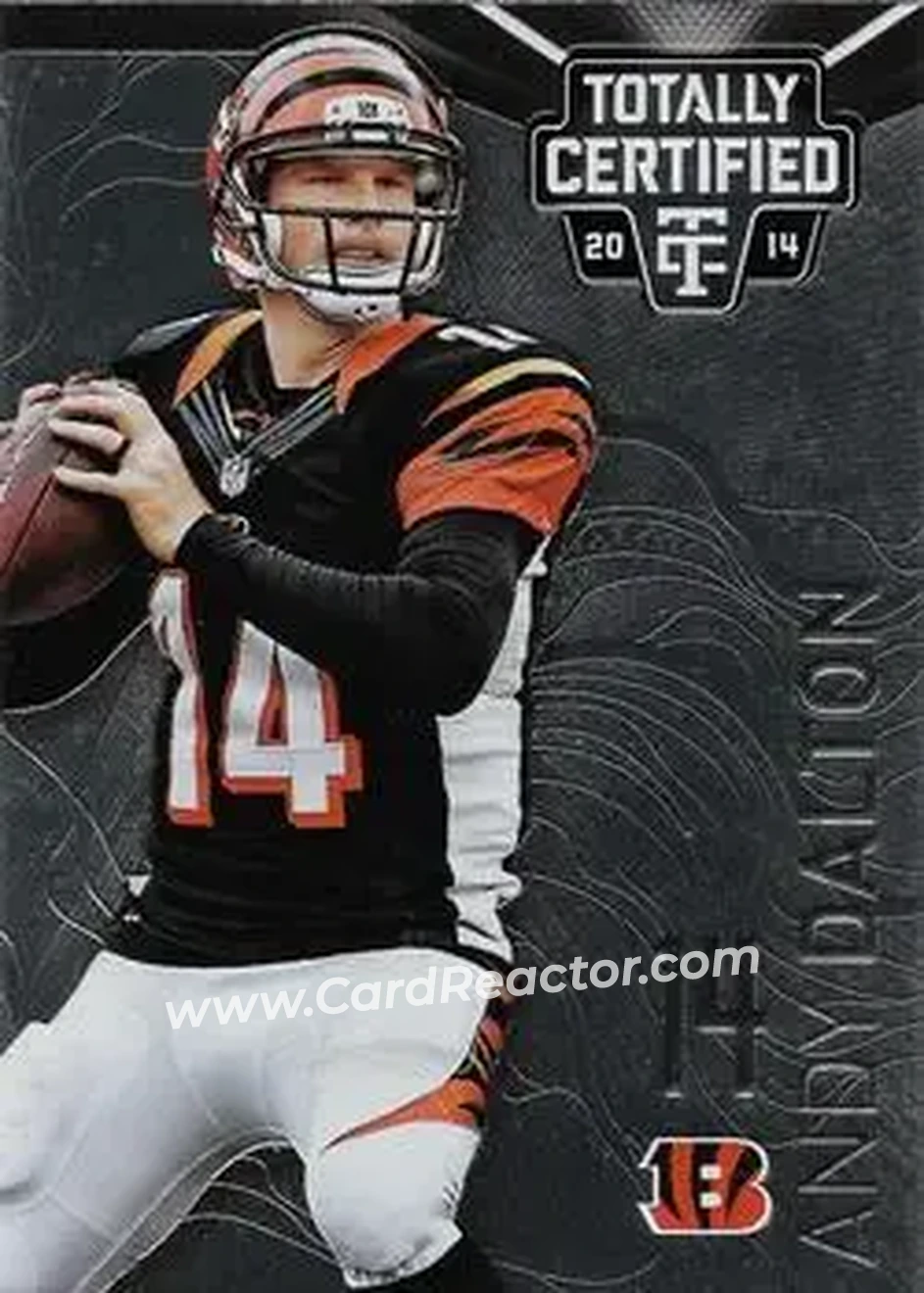2014 Panini Totally Certified #20 - Andy Dalton - Cincinnati Bengals - Front