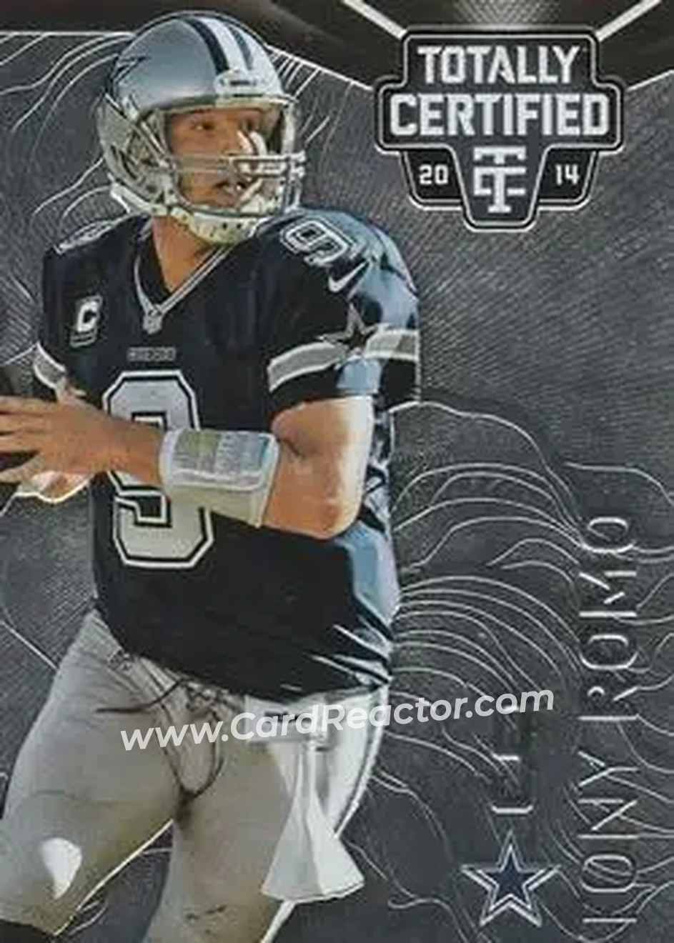 2014 Panini Totally Certified #27 - Tony Romo - Dallas Cowboys - Front