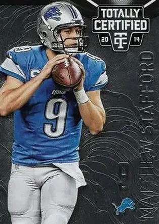 2014 Panini Totally Certified #32 - Matthew Stafford - Detroit Lions