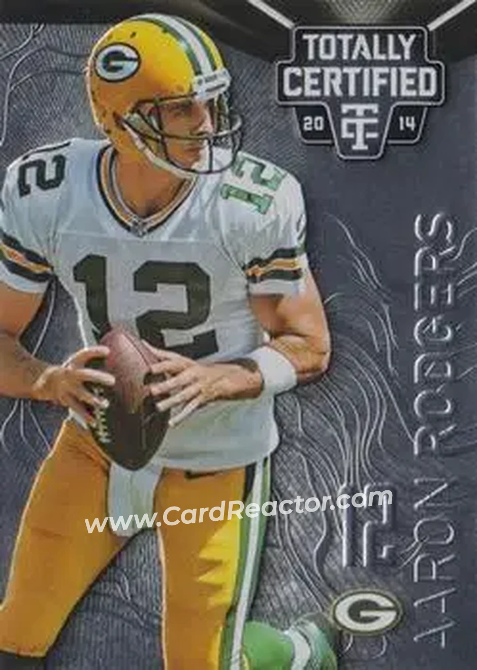 2014 Panini Totally Certified #34 - Aaron Rodgers - Green Bay Packers - Front