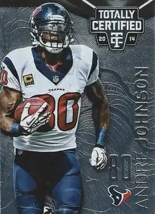 2014 Panini Totally Certified #37 - Andre Johnson - Houston Texans