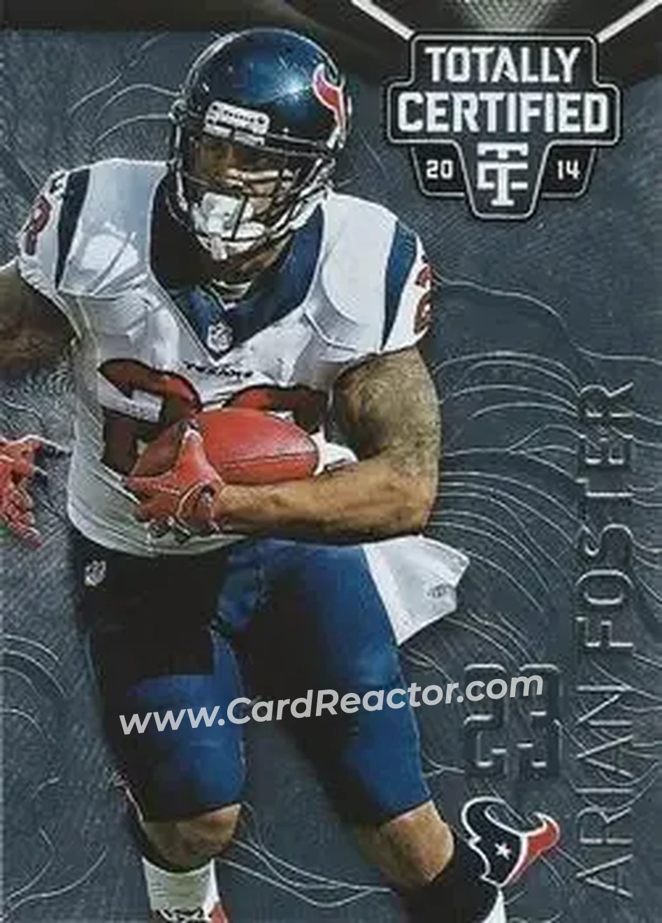 2014 Panini Totally Certified #38 - Arian Foster - Houston Texans - Front