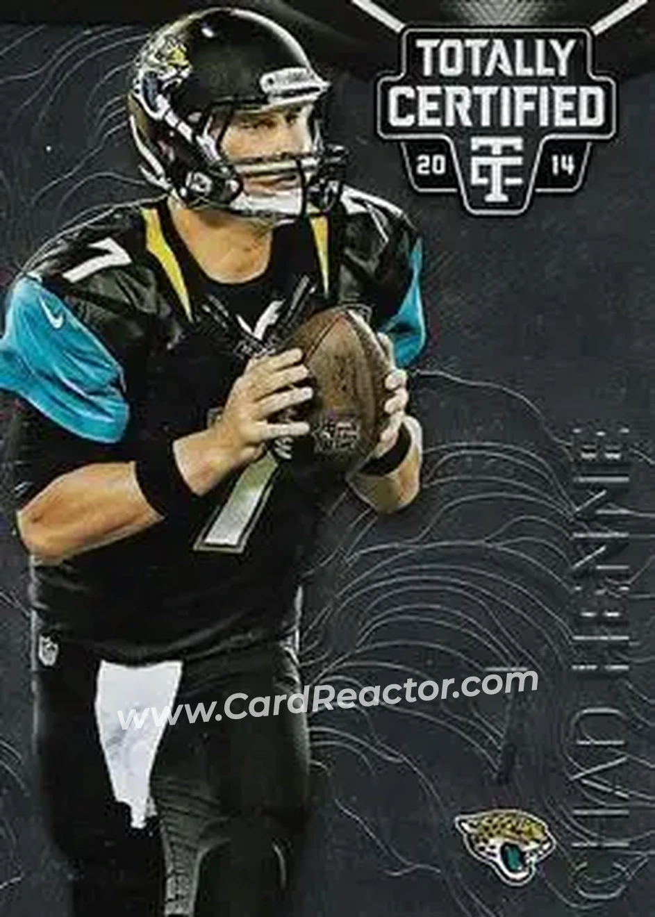 2014 Panini Totally Certified #44 - Chad Henne - Jacksonville Jaguars - Front
