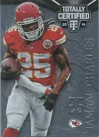 2014 Panini Totally Certified #48 - Jamaal Charles - Kansas City Chiefs