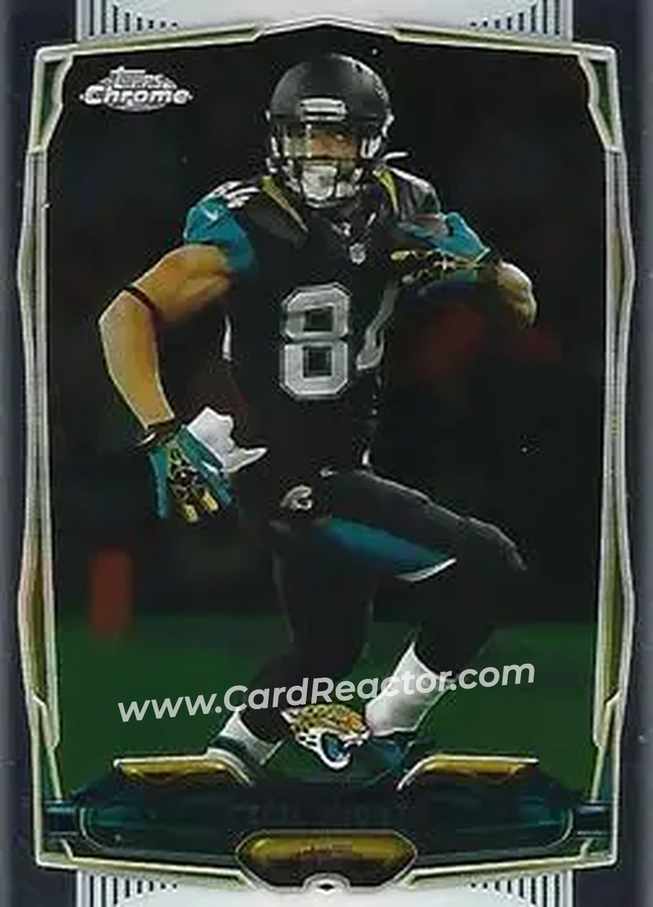 2014 Topps Chrome #2 - Cecil Shorts III - Jacksonville Jaguars - Front