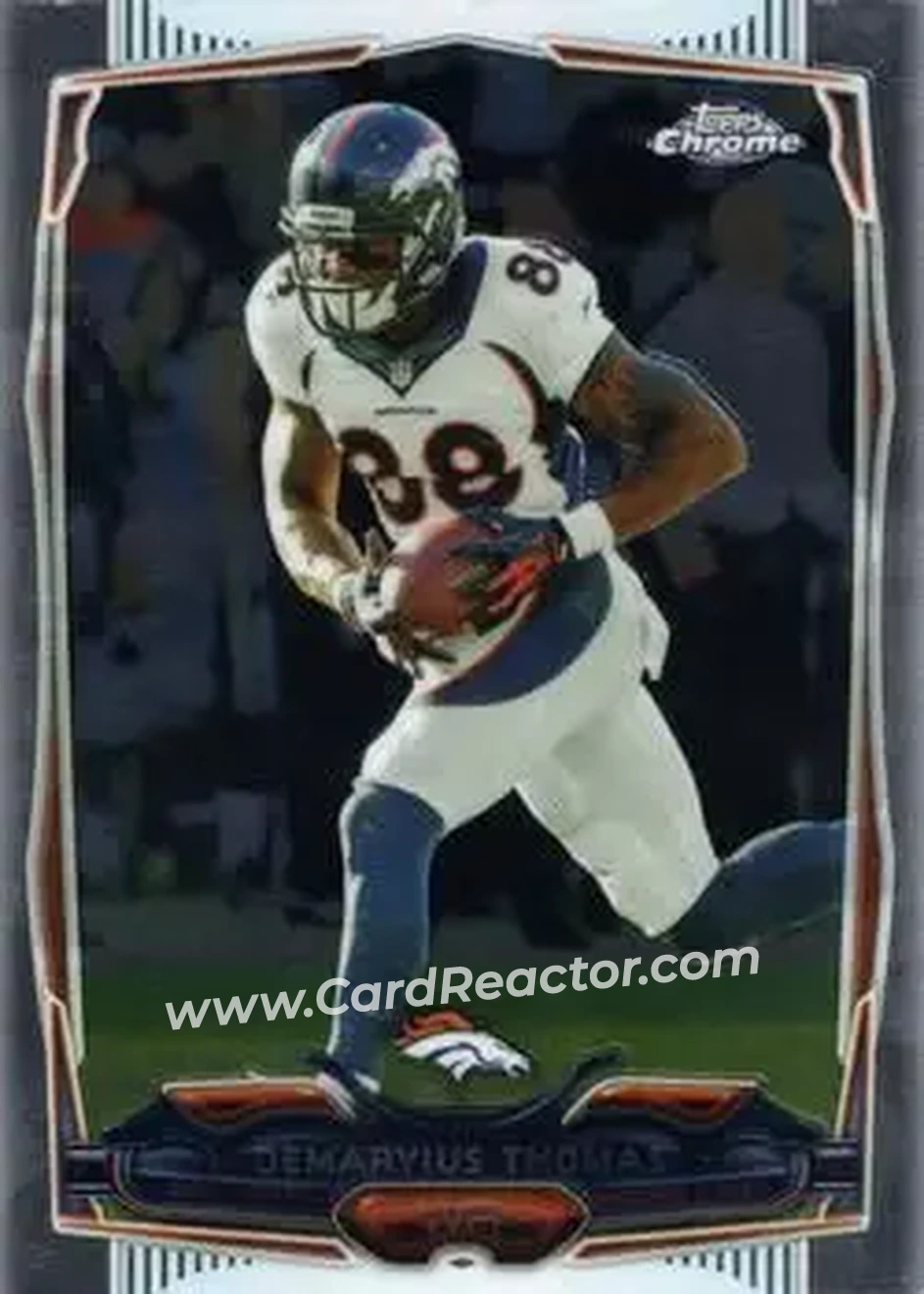 2014 Topps Chrome #5 - Demaryius Thomas - Denver Broncos - Front