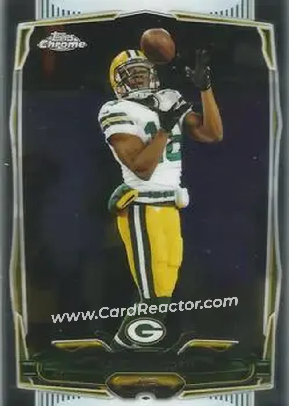 2014 Topps Chrome #7 - Randall Cobb - Green Bay Packers - Front