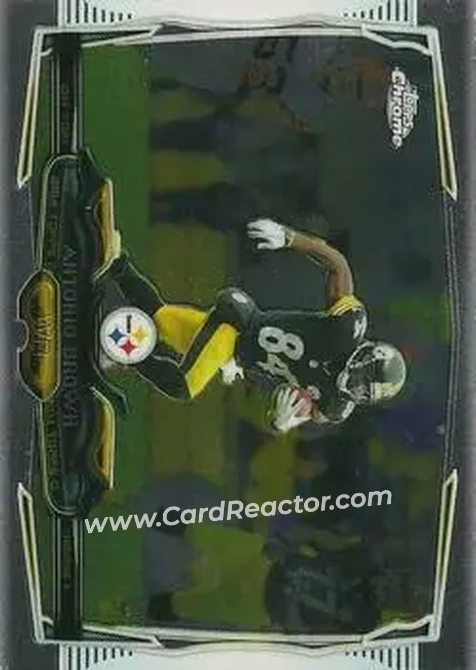 2014 Topps Chrome #9 - Antonio Brown - Pittsburgh Steelers - Front
