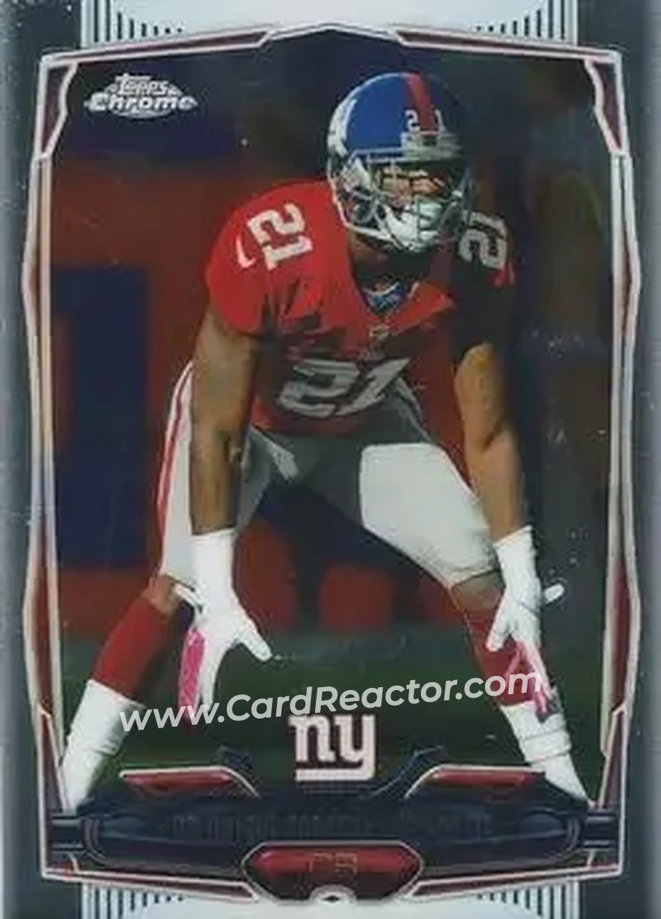 2014 Topps Chrome #13 - Dominique Rodgers-Cromartie - New York Giants - Front