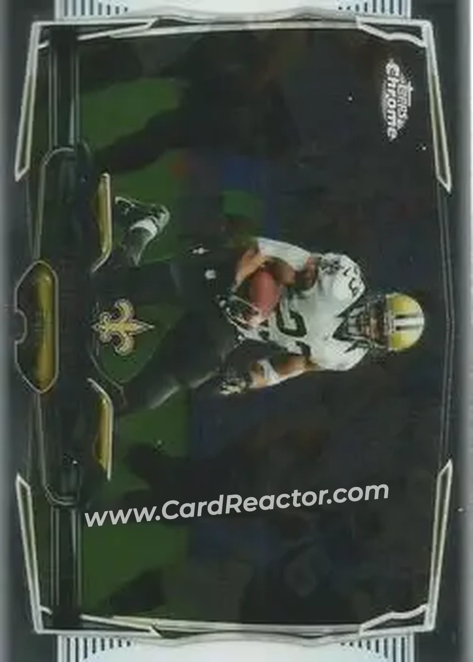 2014 Topps Chrome #16 - Pierre Thomas - New Orleans Saints - Front