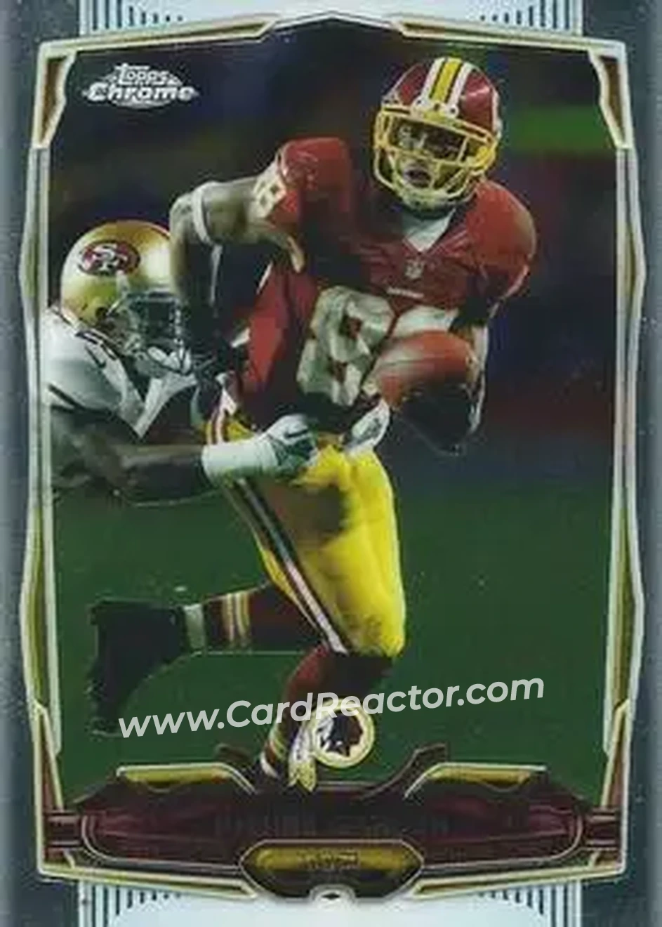 2014 Topps Chrome #18 - Pierre Garcon - Washington Redskins - Front