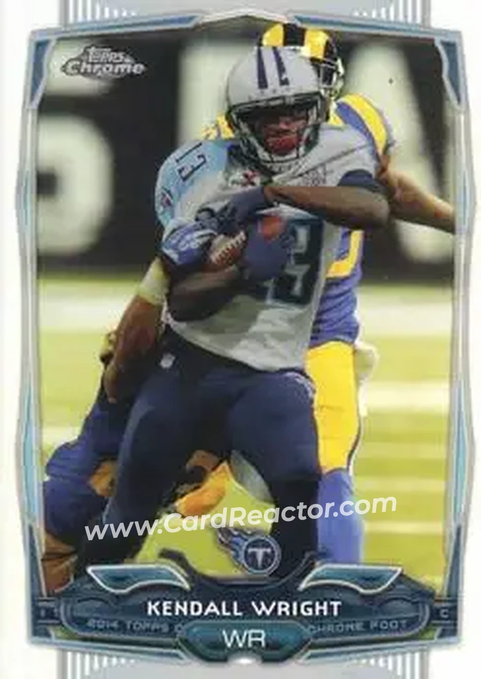 2014 Topps Chrome #19 - Kendall Wright - Tennessee Titans - Front