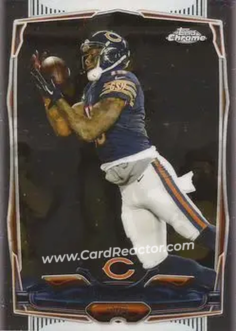 2014 Topps Chrome #25 - Brandon Marshall - Chicago Bears - Front