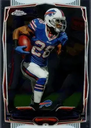 2014 Topps Chrome #27 - C.J. Spiller - Buffalo Bills