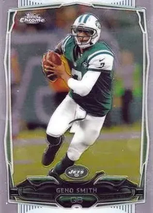 2014 Topps Chrome #28 - Geno Smith - New York Jets
