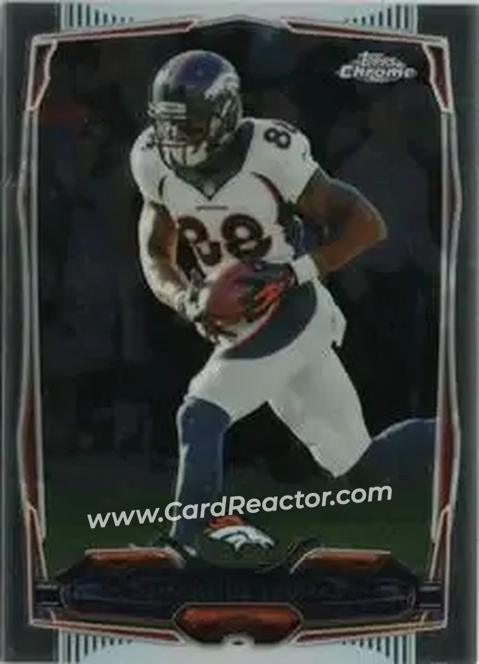 2014 Topps Chrome Mini #5 - Demaryius Thomas - Denver Broncos - Front