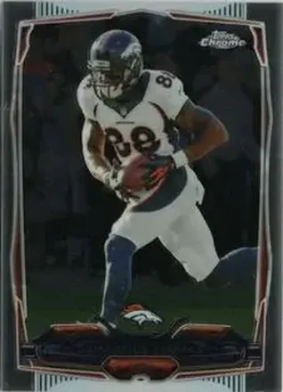 2014 Topps Chrome Mini #5 - Demaryius Thomas - Denver Broncos