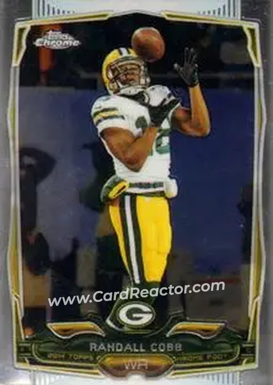 2014 Topps Chrome Mini #7 - Randall Cobb - Green Bay Packers - Front