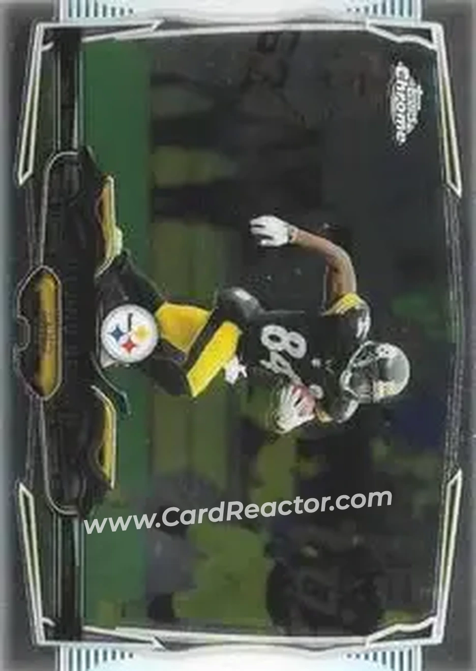 2014 Topps Chrome Mini #9 - Antonio Brown - Pittsburgh Steelers - Front