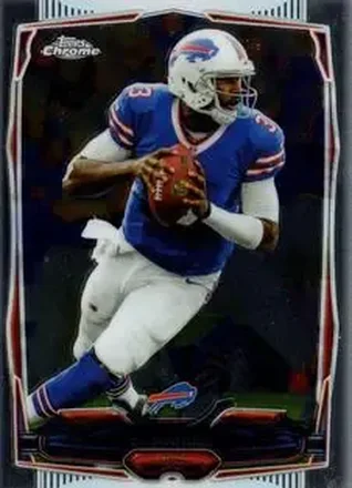 2014 Topps Chrome Mini #11 - EJ Manuel - Buffalo Bills