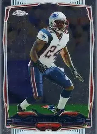 2014 Topps Chrome Mini #15 - Darrelle Revis - New England Patriots
