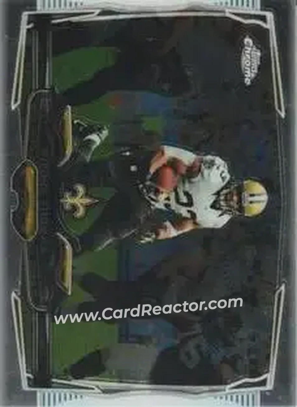 2014 Topps Chrome Mini #16 - Pierre Thomas - New Orleans Saints - Front