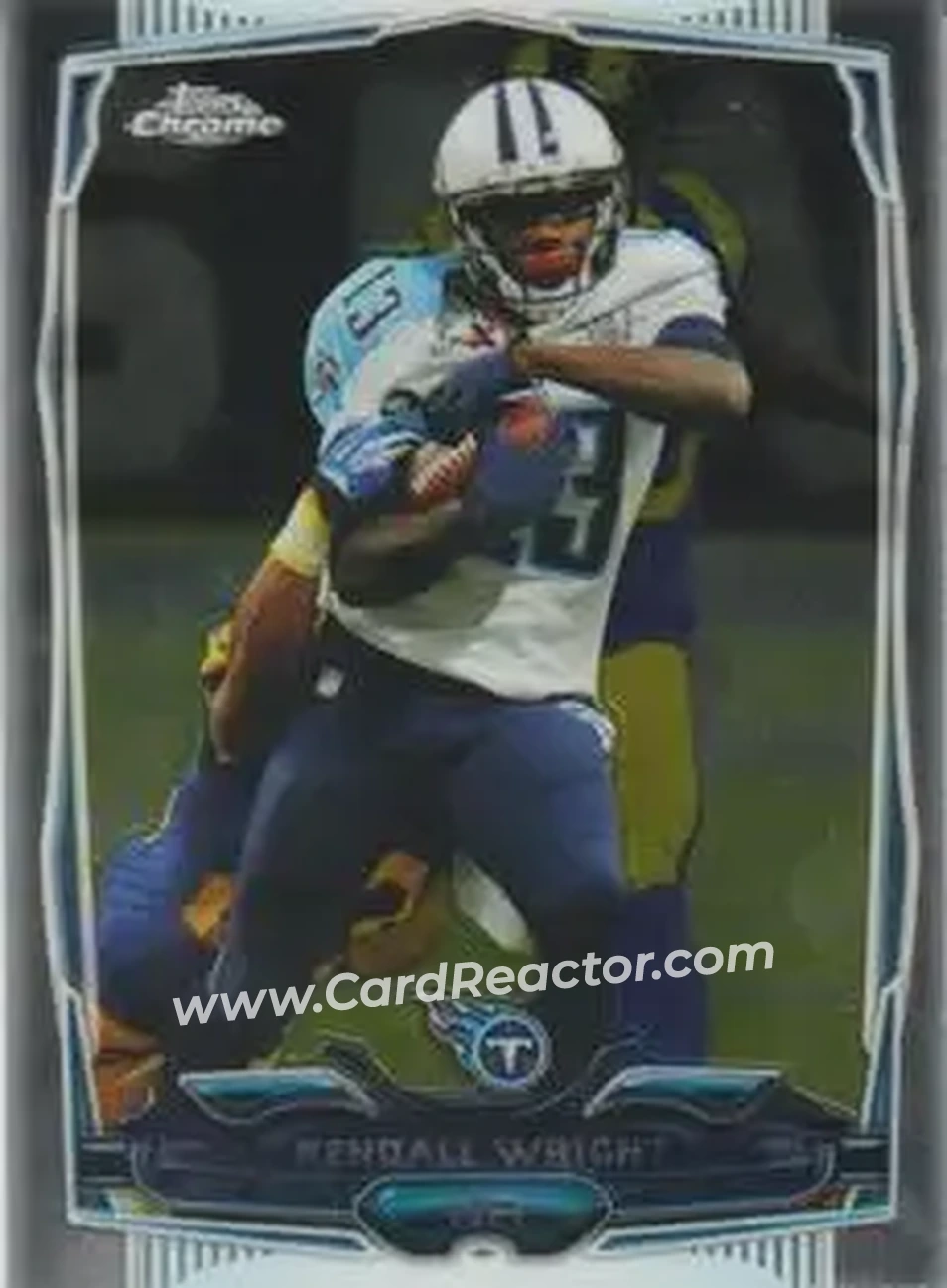 2014 Topps Chrome Mini #19 - Kendall Wright - Tennessee Titans - Front