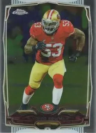 2014 Topps Chrome Mini #20 - Navorro Bowman - San Francisco 49ers