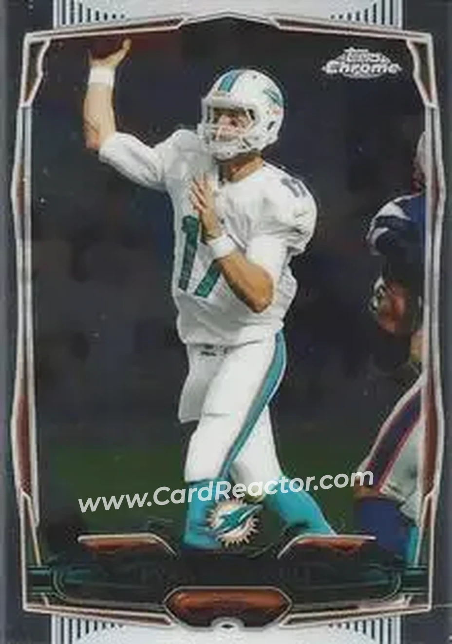2014 Topps Chrome Mini #23 - Ryan Tannehill - Miami Dolphins - Front