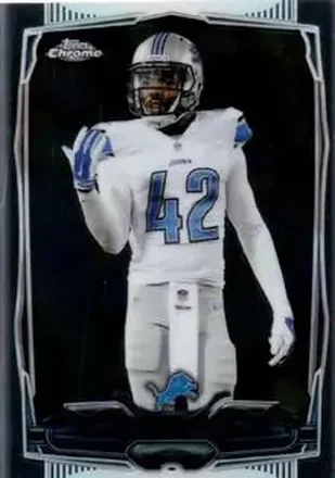 2014 Topps Chrome Mini #24 - Isa Abdul-Quddus - Detroit Lions