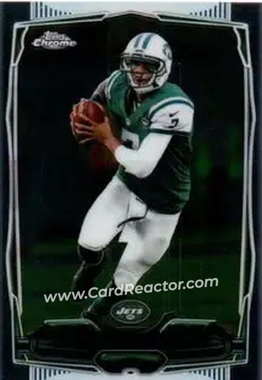 2014 Topps Chrome Mini #28 - Geno Smith - New York Jets - Front