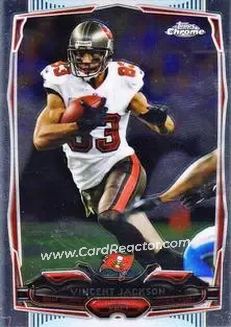 2014 Topps Chrome Mini #31 - Vincent Jackson - Tampa Bay Buccaneers - Front